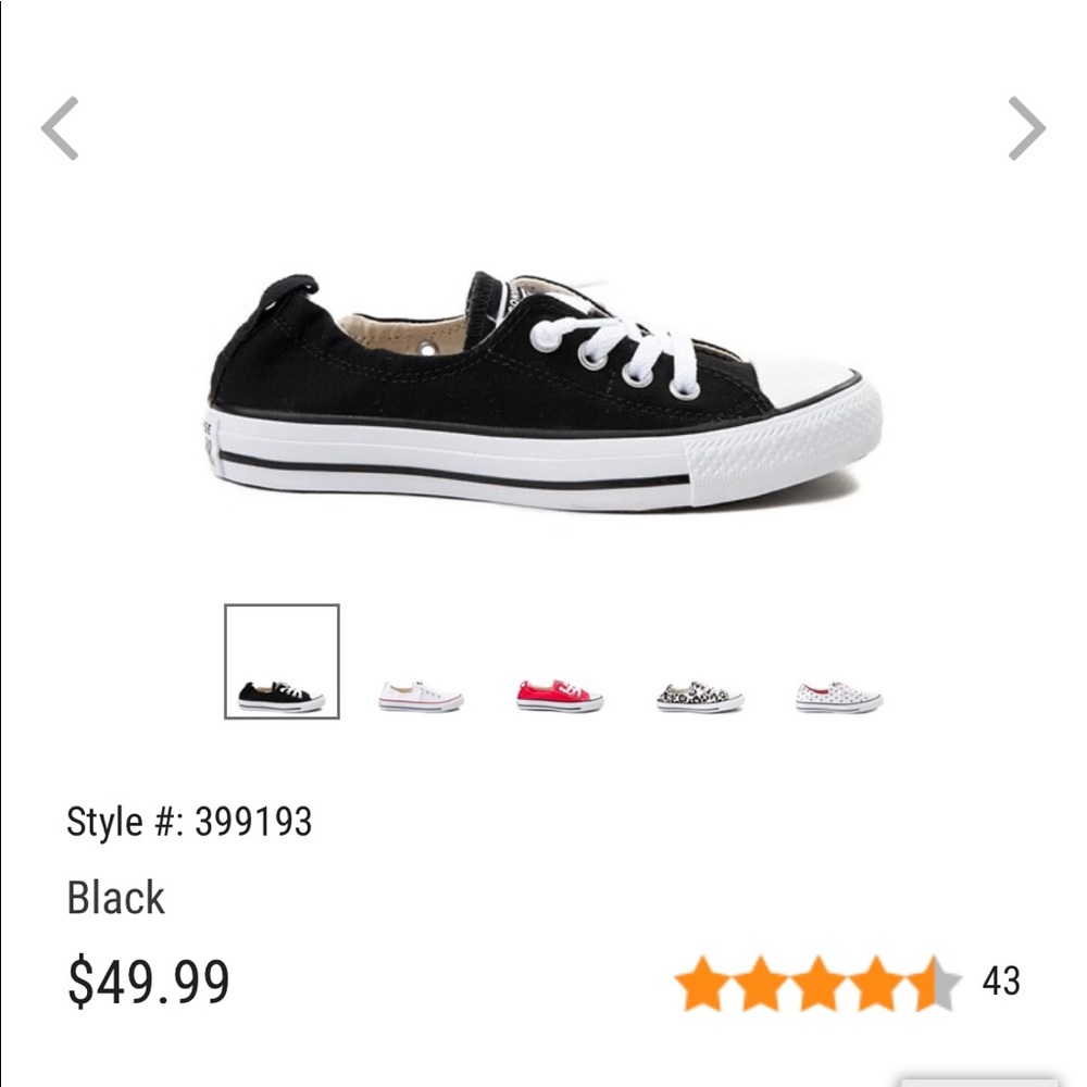 Black Converse Shoreline brand new!